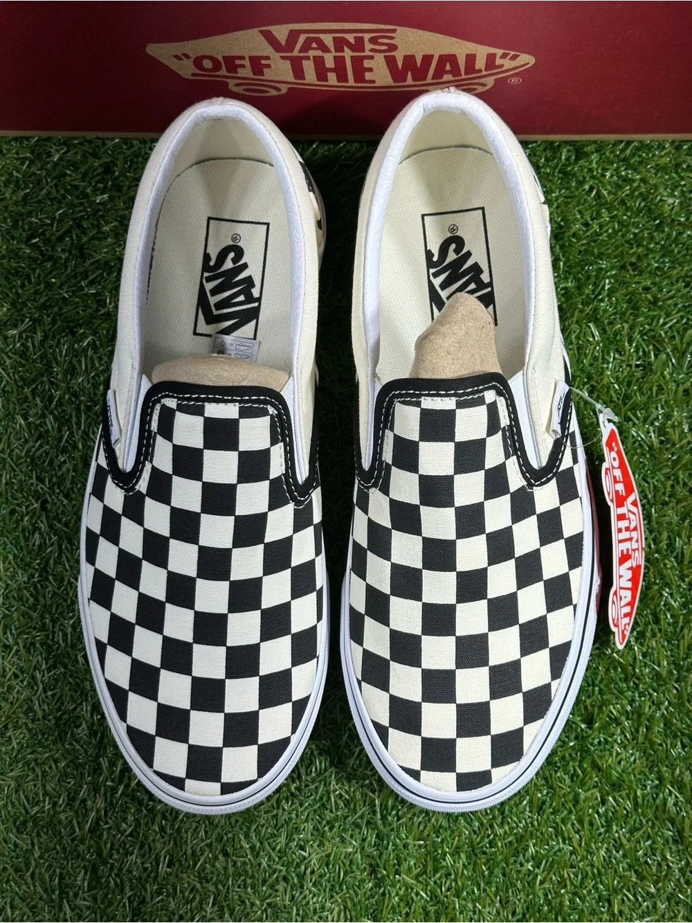 Vans iconic checkerboard